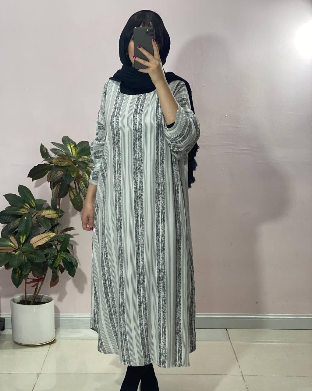 25F3055D-1C6C-4E2F-A852-93AE9A17F740 پیراهن ساحلی نخی - تصویر 1